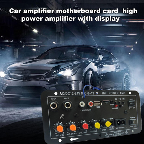Tablero De Amplificador De Audio De Automóviles Placa De Amp