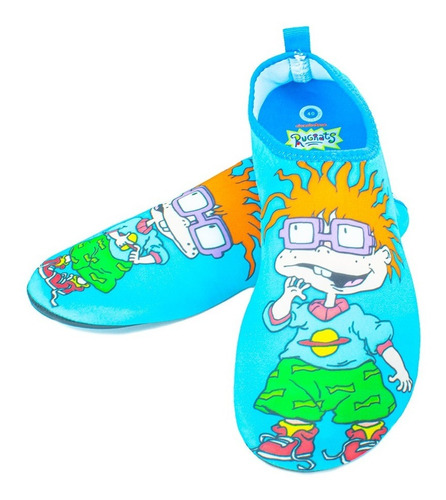 Imagen 3 de 4 de Aqua Shoes Niño Rugrats Celeste Moletto