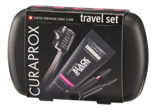 Curaprox Travel Set Black Is White