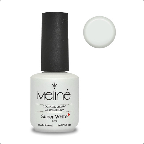 Esmalte Meline Nuevos Colores Gel Uv/led  Semip. X 15 Ml