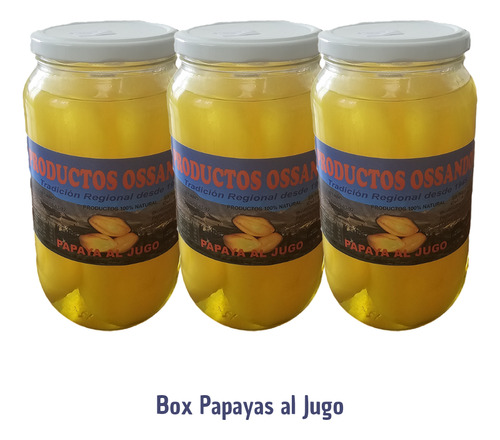Box Papayas Al Jugo Ossandon