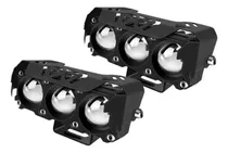 Comprar Exploradoras Faros Led Triple Dual Color Tipo Buho