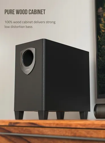 Barra De Sonido Con Subwoofer 2.1 110w Rms Hdmi Fenda Ht-350