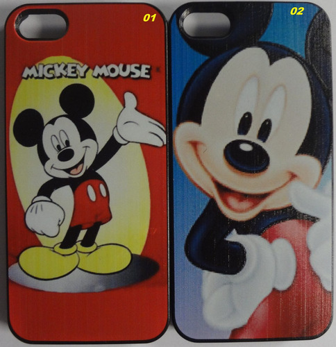 Capa Case Acrílico iPhone 5 / 5s / 5g Mickey Mouse Disney