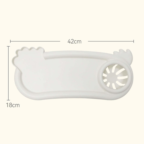 Bandeja Para Cochecito Con Clip Ajustable Reposamanos Plato