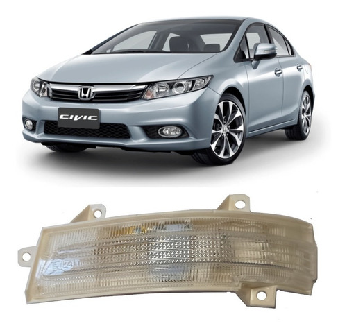 Faro Giro Luz De Espejo Honda Civic 2013 Al 2015