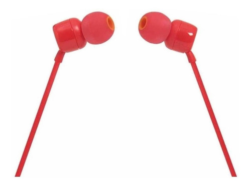 Auriculares in-ear JBL Tune 110 JBLT110 red