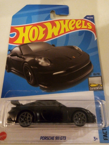 Hot Wheels | 2022 | Porsche 911 Gt3 Negro Mate