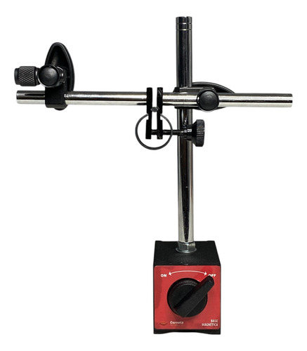 Base Magnética Articulada C/ Relógio Comparador 0,01 0-10mm