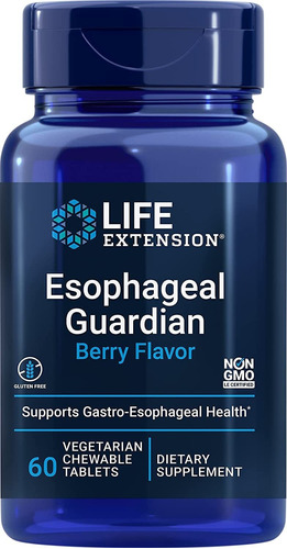 Life Extension Esophageal Guardian, Berry Flavor, 60 Count
