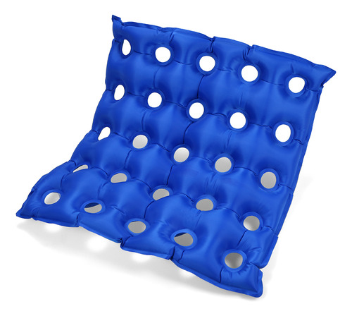 Cojín De Asiento Portátil De Pvc Air Iatable De 18 X 18 PuLG