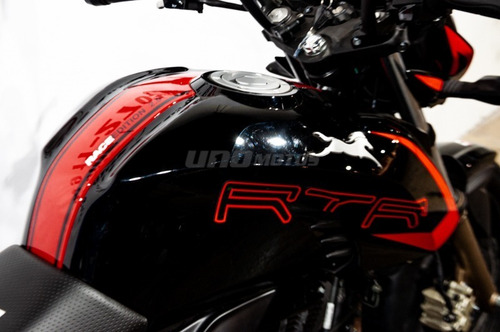 Imagen 3 de 25 de Moto Naked Tvs Rtr 200 Carburada Retiro Inmediato