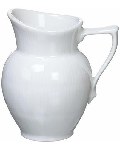 Royal Copenhagen White Fluted Plain Creamer 13 Oz.