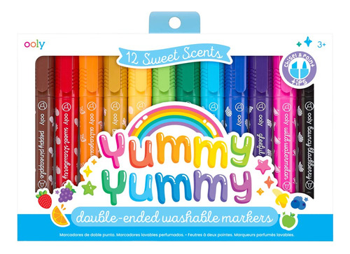 Ooly, Marcadores Perfumados Yummy - Juego De 12