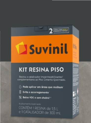 Suvinil Kit Resina Piso 1,5l