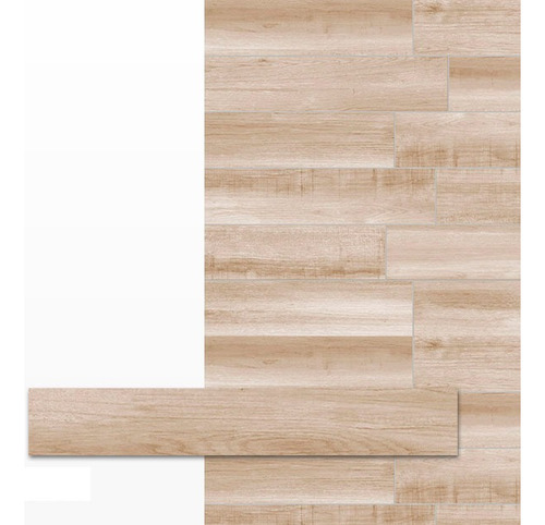 Porcelanato Madera Liston Cerro Negro Olmo 21x120 1era Cal.