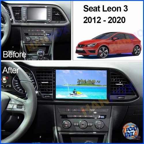 Imagen 10 de 10 de Autoestéreo Android 9' Seat León 2014-2020 Gps Mapas Camara