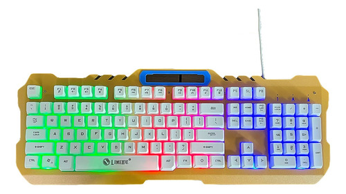 Kit Rápido Teclado Y Mouse Gamer Limeide Metal Storm T21