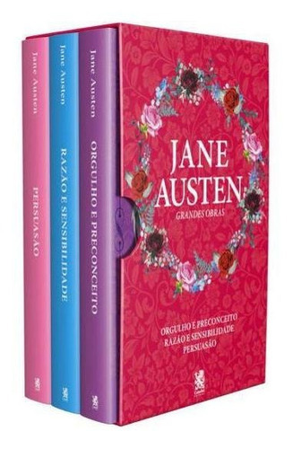 Grandes Obras De Jane Austen - Box Com 3 Livros, De Austen, Jane. Editora Camelot, Capa Mole Em Português