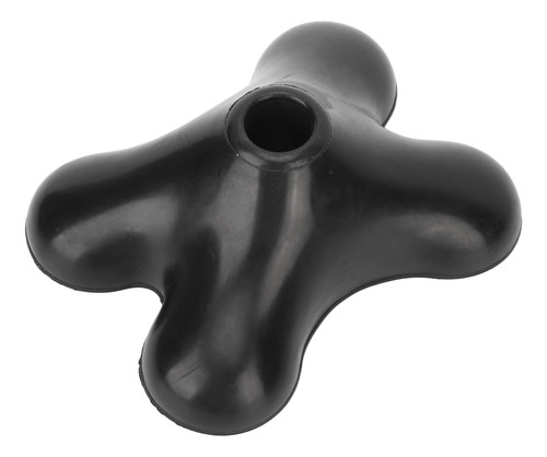 Goma Cuádruple Gruesa Con Punta De Bastón, 19 Mm, Antidesliz