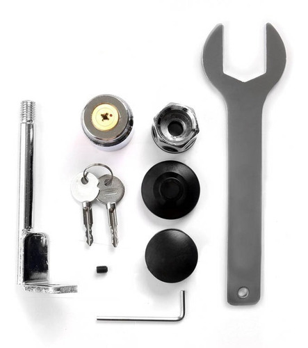 Imagen 3 de 6 de Bulon Tuerca Antirrobo Giratoria Rueda Auxilio P/ Renault Kangoo