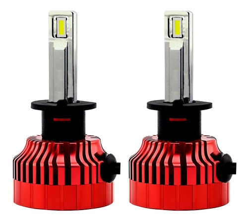 Par Lâmpada Farol 13.200 Lm Led Xhp70 H4 H11 Hb3/4 H8 H16 H7