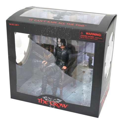 The Crow Figures 7  W/ Chair Dlx Box Set 2021 Sdcc Exclusive