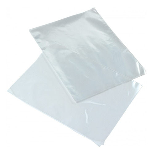 1kg Bolsa De Plastico Natural, Transparente 10x25 