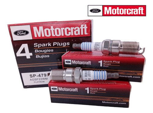 Bujias Motorcraft Triton/focus/fusion/ecosport 2.0 Sp-479