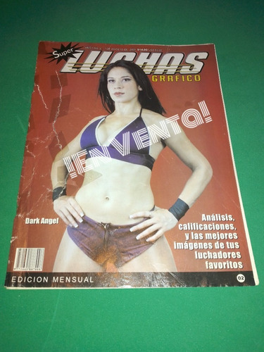 Revista Lucha Libre Dark Angel Especial Con Detalles Poster!