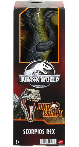 Imagem 2 de 5 de Dinossauro Scorpios Rex - Jurassic World Dino Escape Mattel