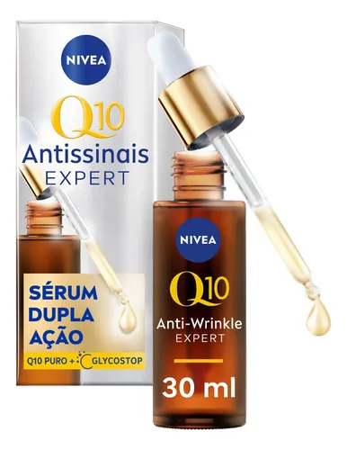 NIVEA Q10 Sérum Antissinais Expert Dupla Ação 30ml, Previne e Red...