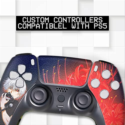 Pack Controlador Ps5 Tokyo Ghoul Almbrico Personalizado