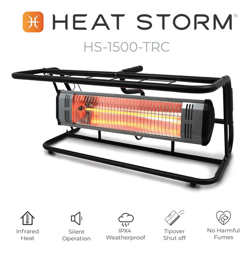 Heat Storm Hs-1500-trc Infrarrojos Espacio, Cable De 13 P...