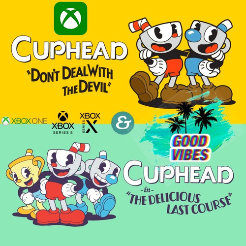 Cuphead 1 + 2 Xbox Codigo Digital