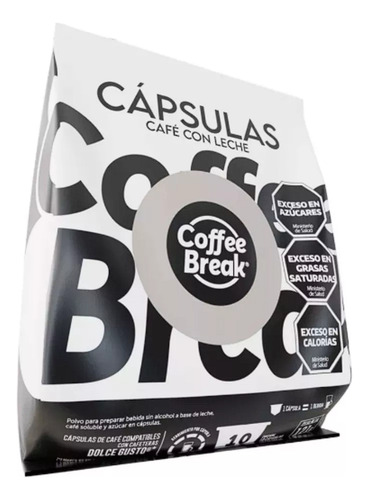 Combo 50 Cápsulas Compatibles Dolce Gusto - Coffee Break