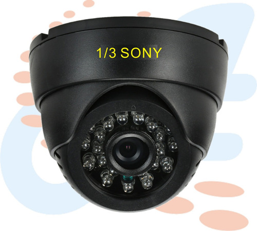 Camara Seguridad Domo 1/3 Chip Sony 3.6mm-8mm 36 Leds1000