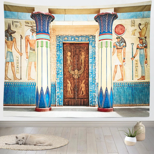 Corfoto Tapiz Egipcio Para Decoracion Pared Antiguo Egipto X