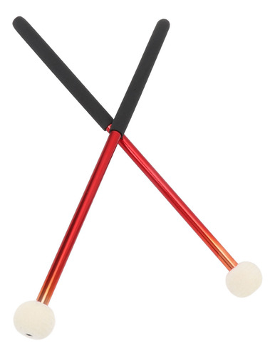 Bastão De Percussão, 2 Peças, Malho De Tímpano, Lã Macia, Ca