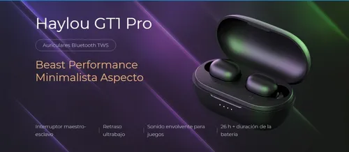 Auricular Haylou Gt1 Pro Bluetooth Inal mbrico T ctil