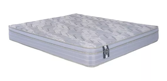 Colchón Súper king de espuma Springwall One gris - 200cm x 200cm x 23cm con Euro pillow