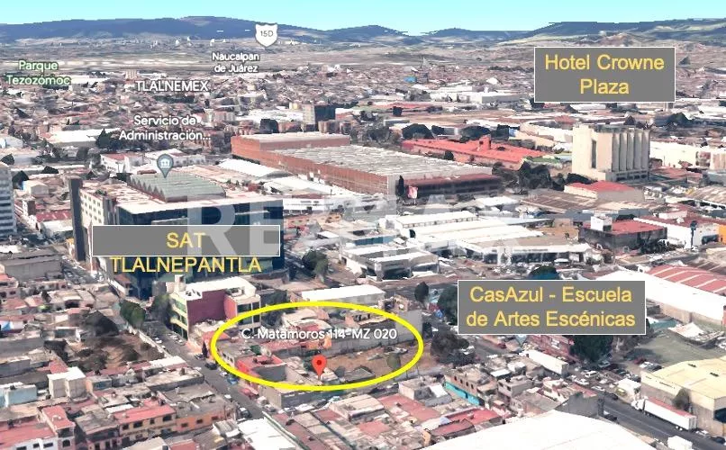 Terreno En Venta - Tlalnepantla Centro