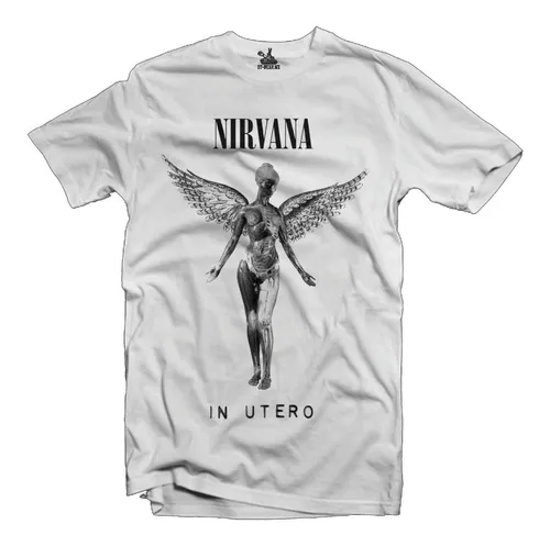 Playera nirvana mujer sale