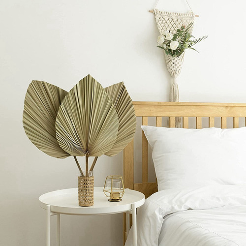 Hojas De Palmera Secas Para Decoración De Habitación, 10 Pie