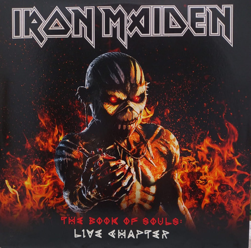 Lp Triplo Iron Maiden The Book Of Souls Live Chapter Lacrado (Usado)