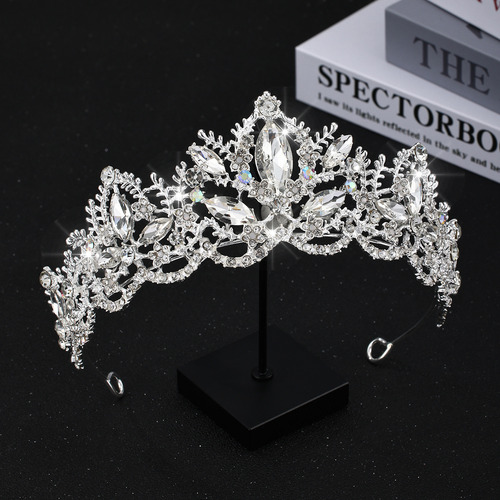 2 Coronas De Boda Con Diamantes De Imitación De Queen
