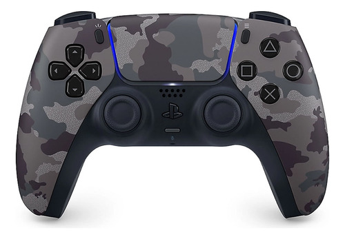 Mando Playstation 5 Dualsense Color Gris Camuflaje