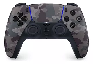 Mando Playstation 5 Dualsense Color Gris Camuflaje