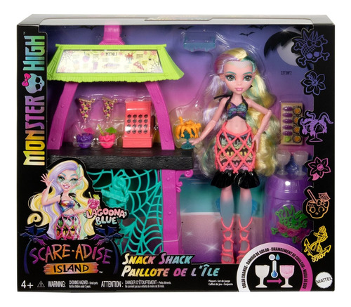 Set Lagoona Blue Snack Shack Monster High Scare-adise Island