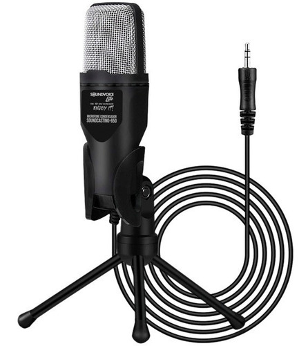 Microfone Condensador Soundvoice 650 Lite Soundcasting